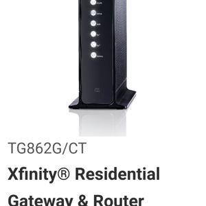 Xfinity Arris TG862G CT cable modem router